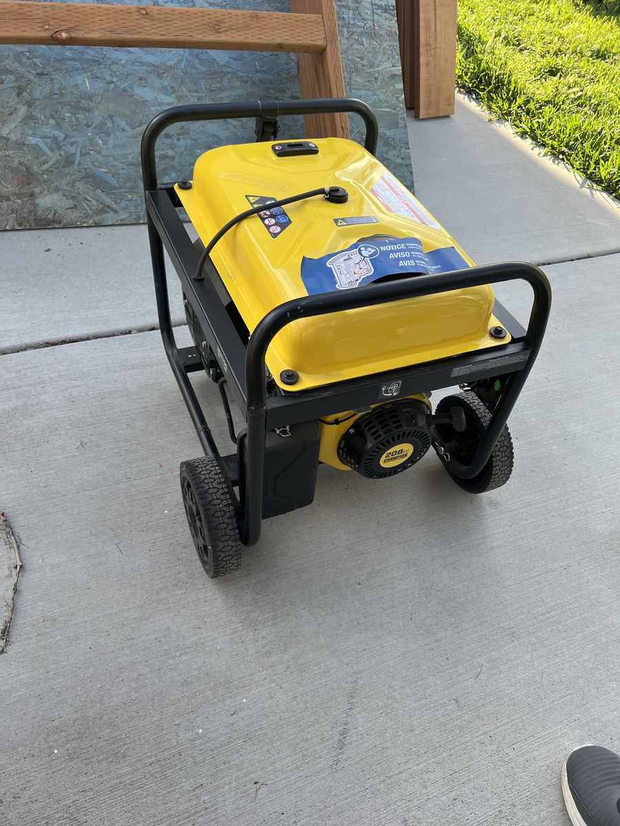 4375 watt Champion Generator - Never used