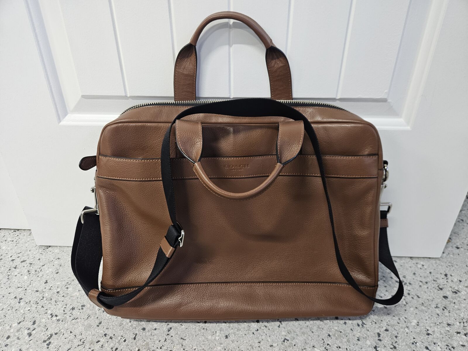 Coach Messenger Bag with laptop sleeve