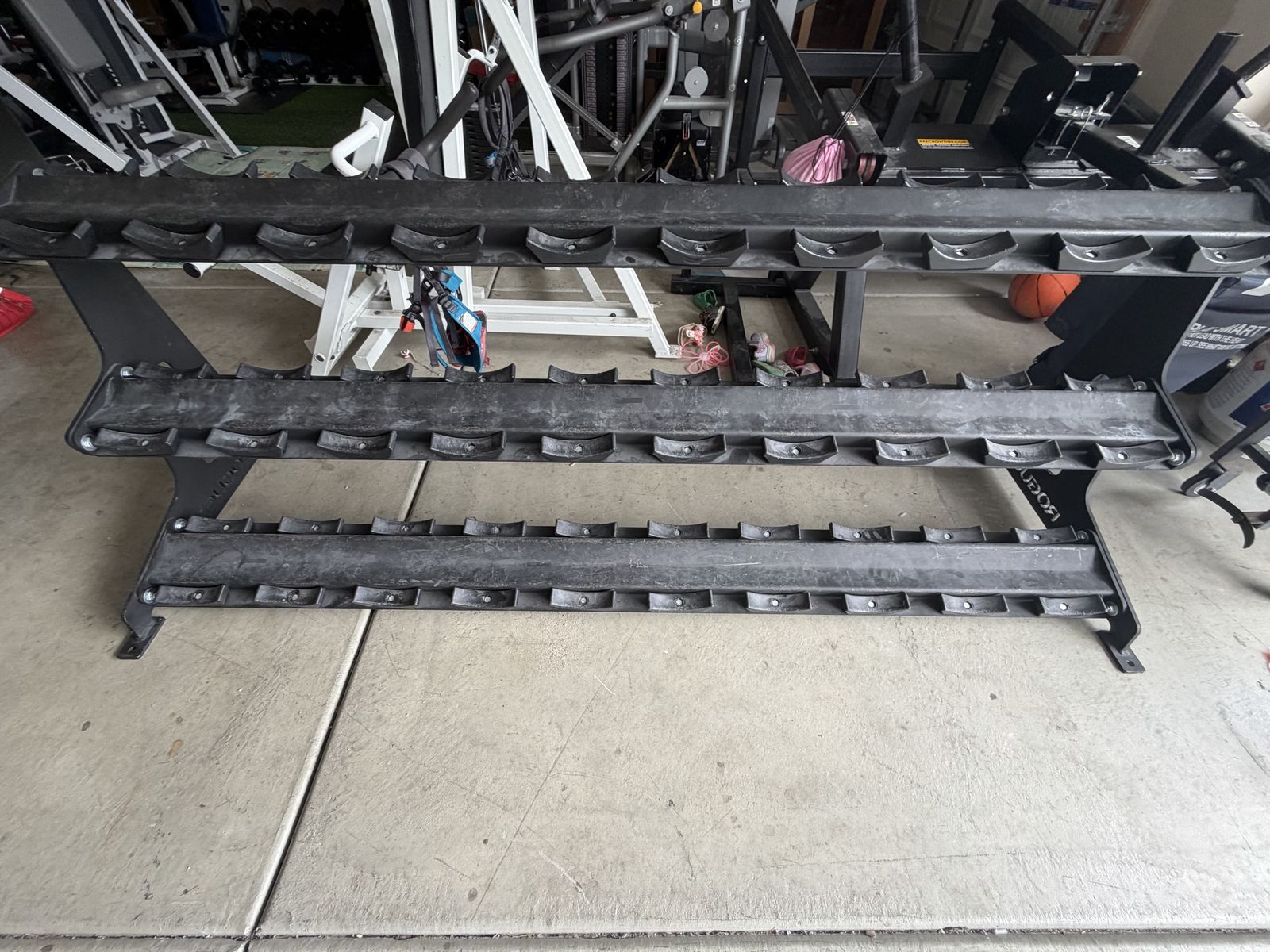 ROGUE 3 TIER DUMBBELL RACK