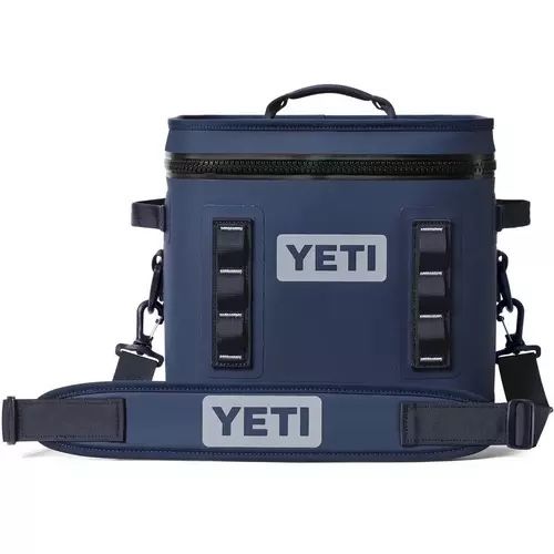 Yeti Hopper Flip 12 Soft Cooler - Navy Blue, Portable, Leakproof, 12 Can Capacity