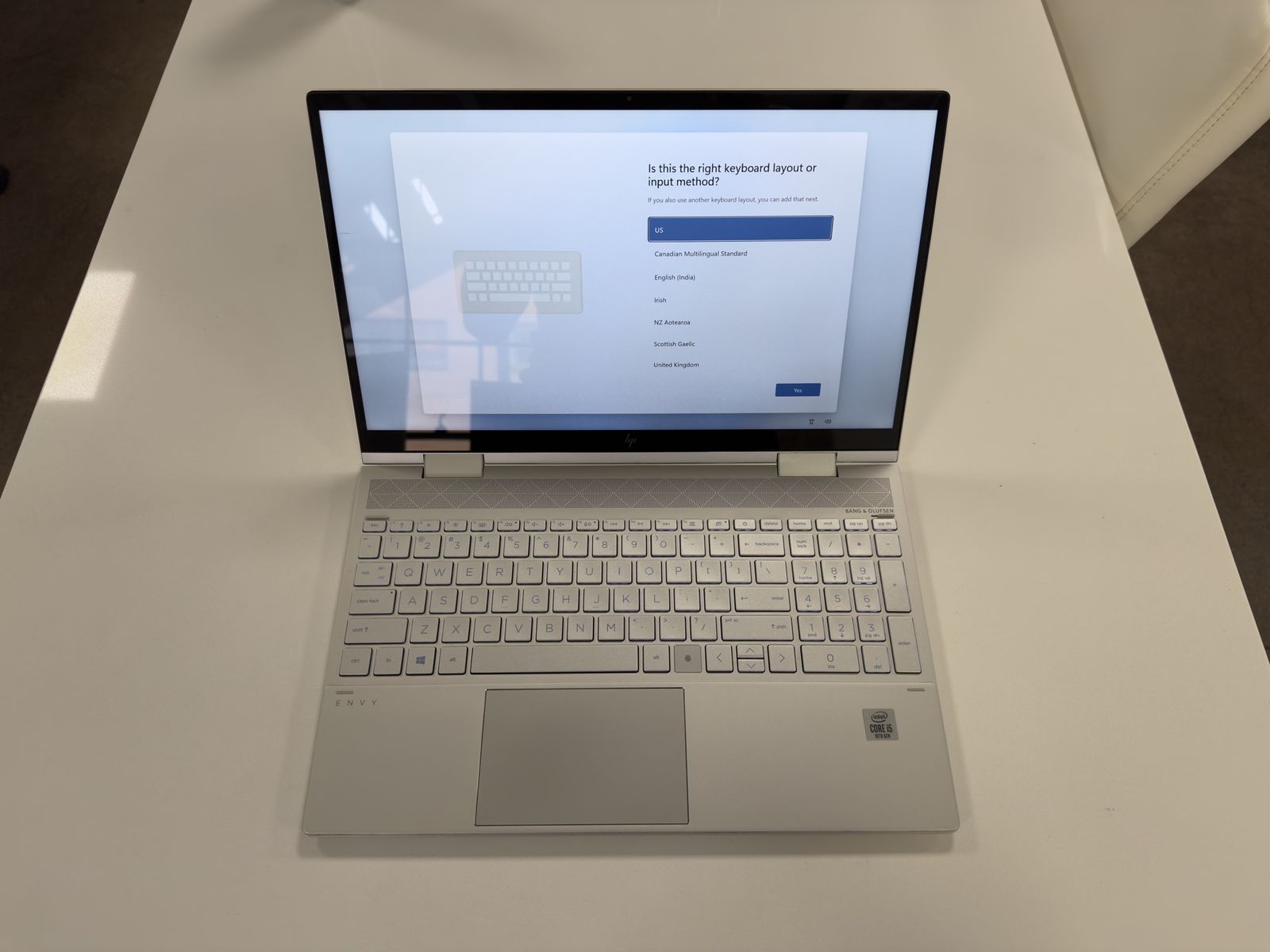 HP ENVY x360 15” Convertible (Touchscreen, 2021)