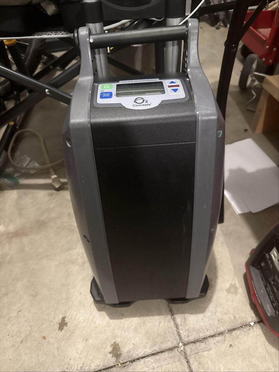 O2 Concepts OxLife Independence Portable Oxygen Concentrator - FAA Approved, Pulse & Continuous Flow