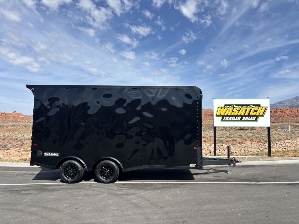 2026 Charmac Trailers 8.5X16 7K V-Nose Enclosed Ca