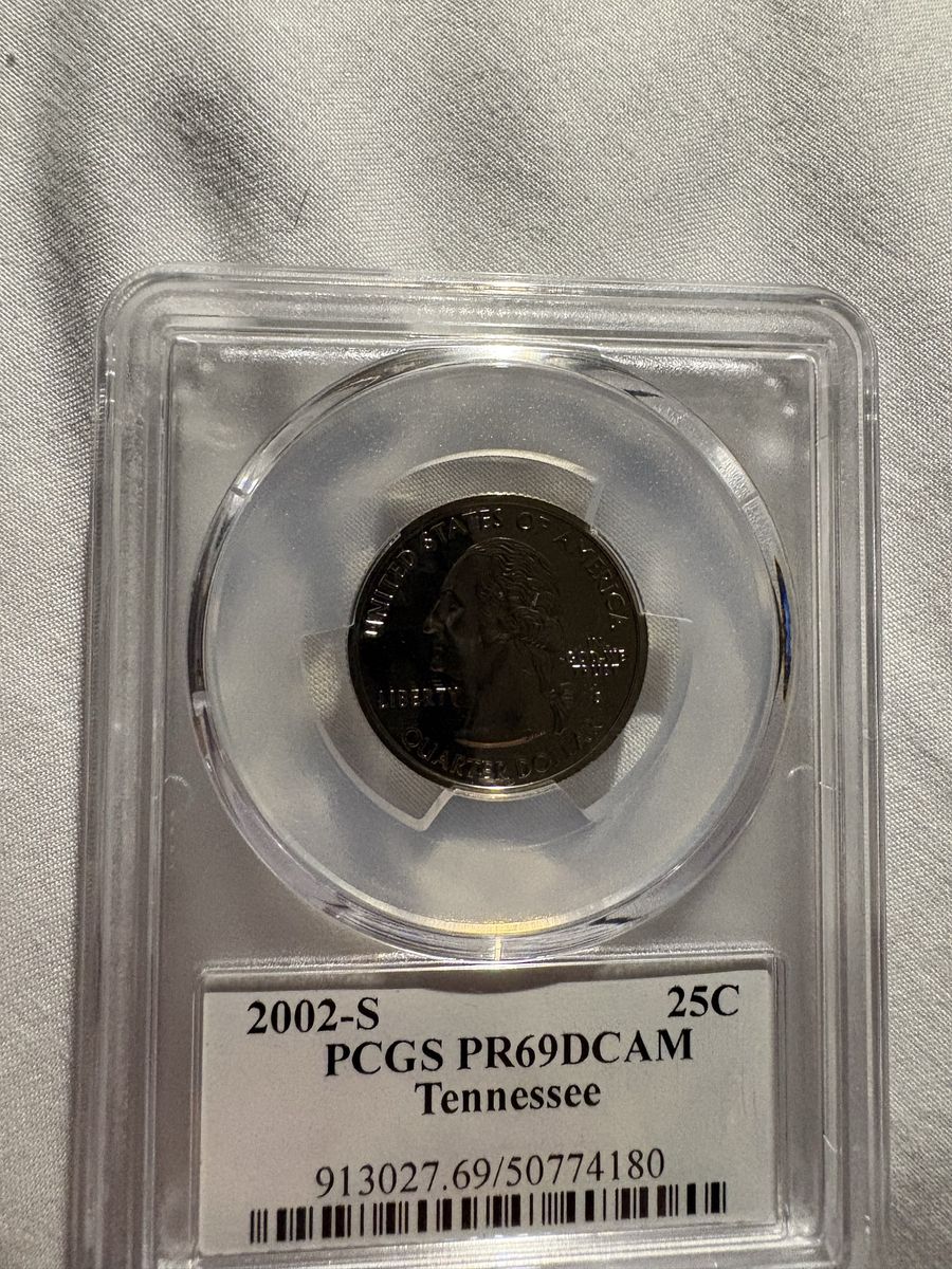 PCGSPR 69 2002 Tennessee quarter