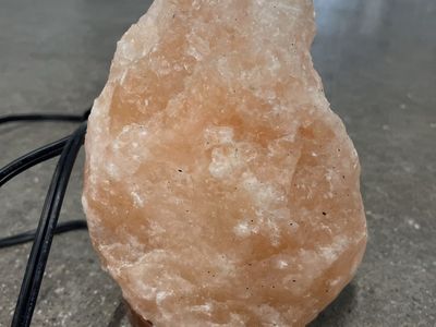 Himalayan Pink Salt Lamp with Cord and Dimmer Switch - Natural Glow