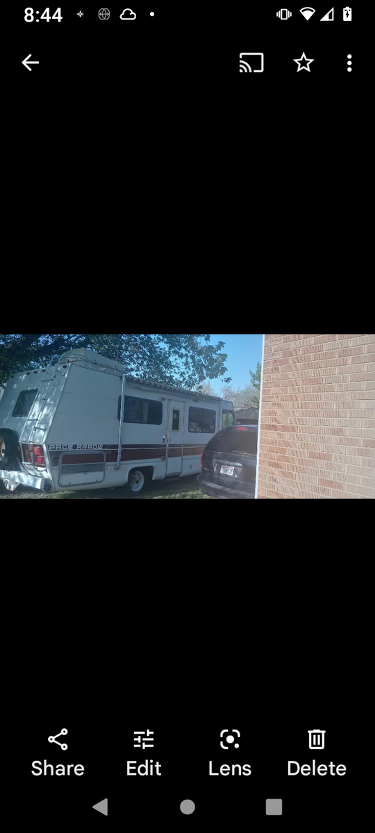 1978 Pase arrow class A RV