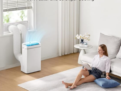 Midea 13,000 BTU Dual Hose Portable Air Conditioner, Inverter, 2026 NEW