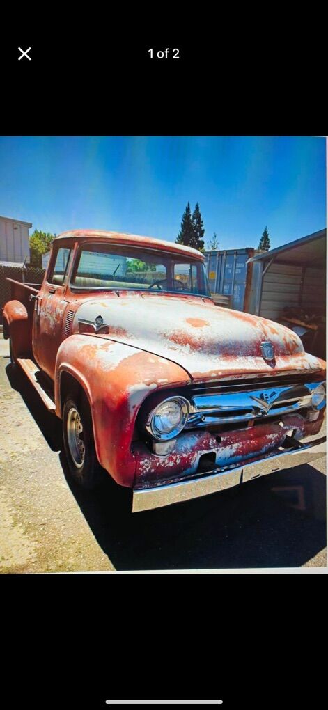 1956 Ford Big Window Long Bed Pickup Truck