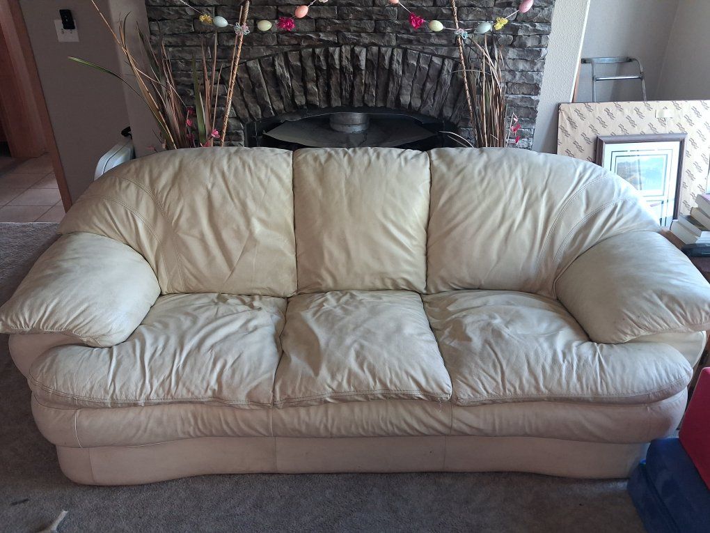 leather couch