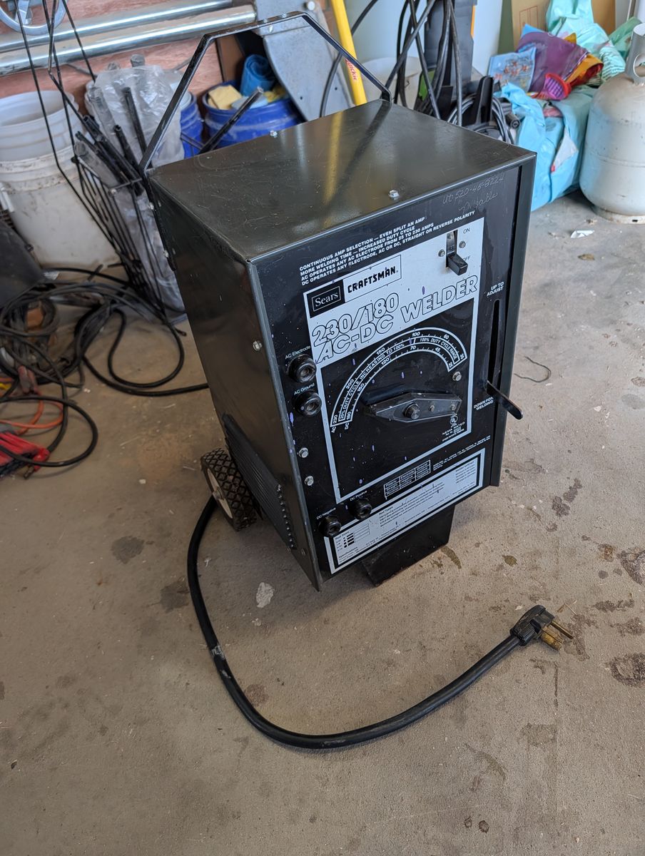 Sears Craftsman 230/180 AC-DC  Stick Welder