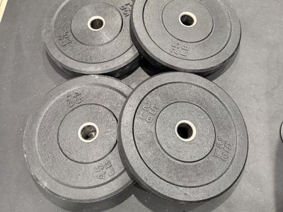 Barbell Crumb Plates (45/25lb pairs)