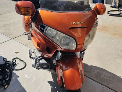 2002 Honda Goldwing Touring Motorcycle - Orange 92k miles