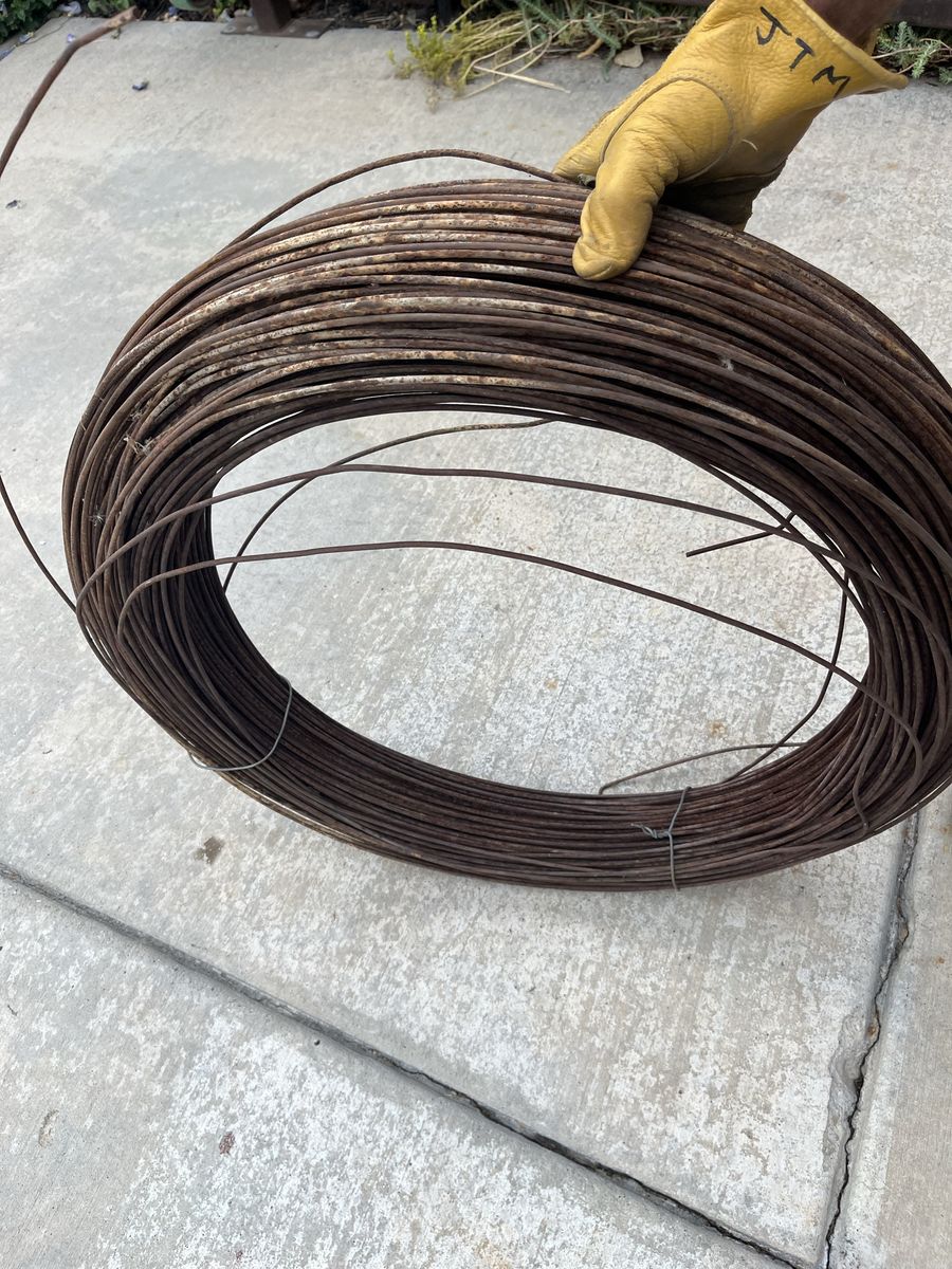 Huge spool of 9 gauge wire