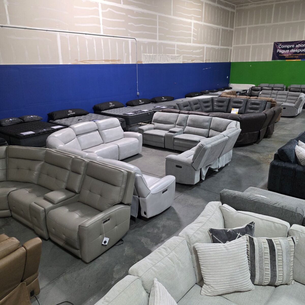Reclining Sectional Closeouts