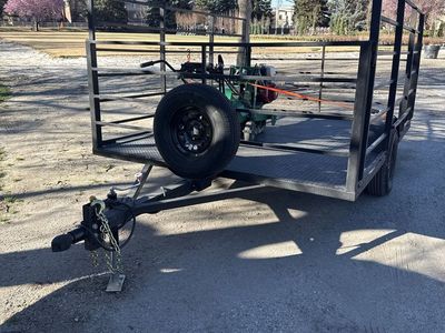 End load or side load trailer