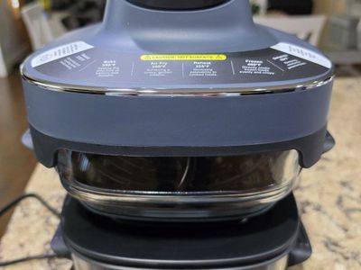 like new GLASS air fryer