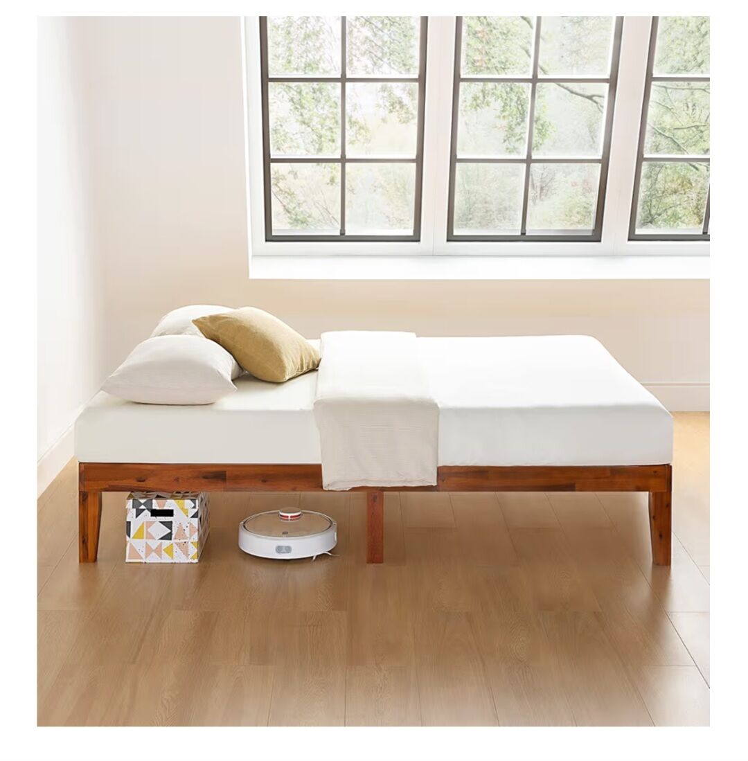 NEW Mellow Naturalista Classic Queen Platform Bed Cherry Finish