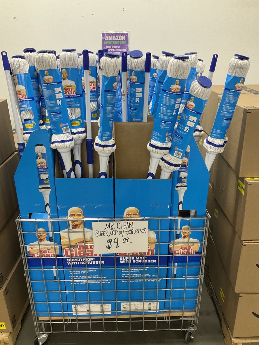 Mr. Clean Super Mop with Scrubber