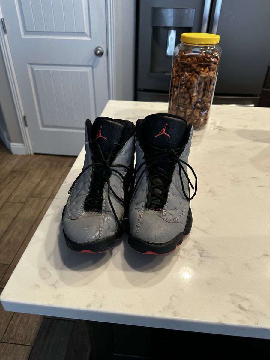 Air Jordan 13 Reflective Silver Size 11.5