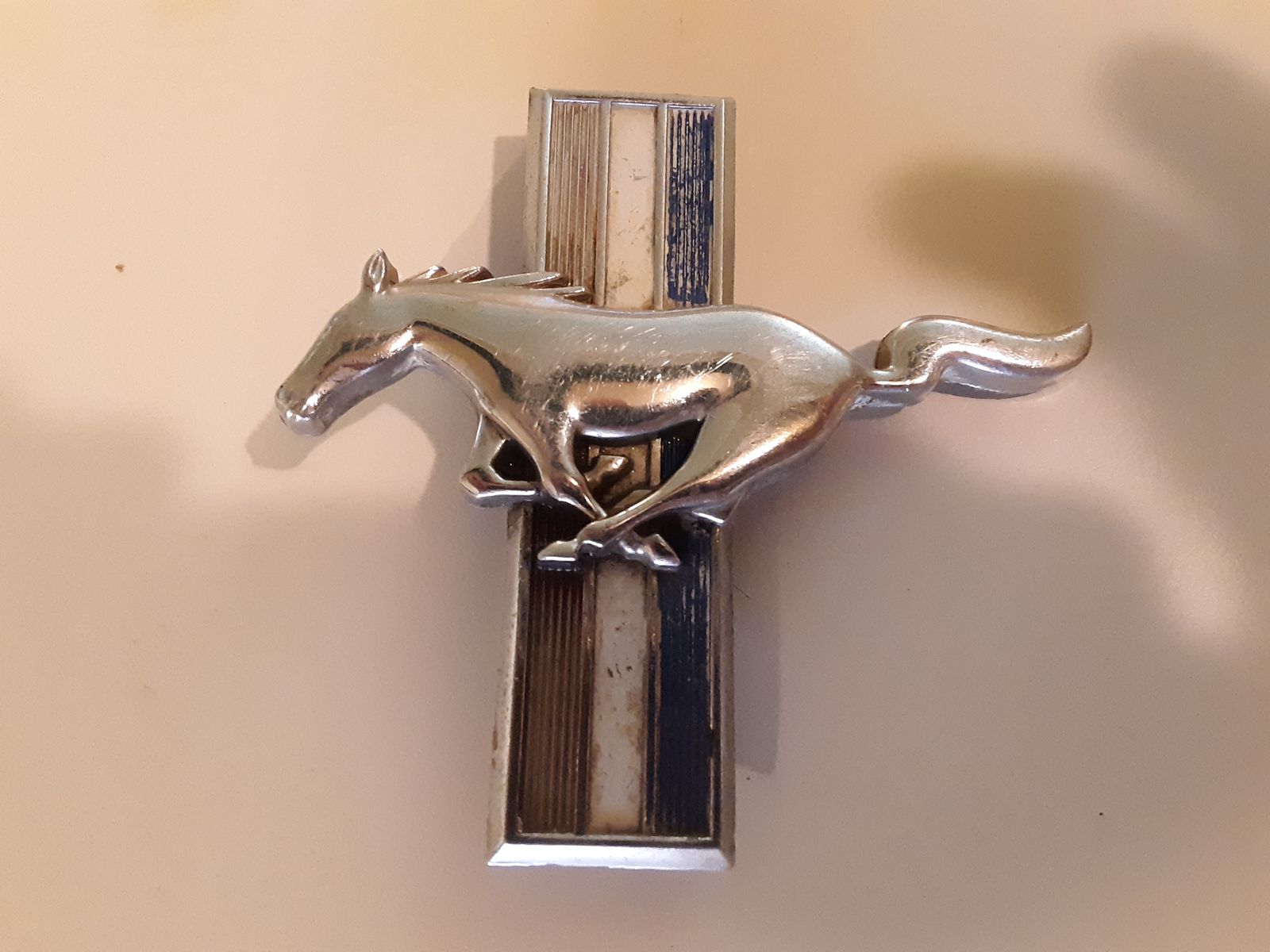 1964-1968 Ford Mustang Fender Emblem Original