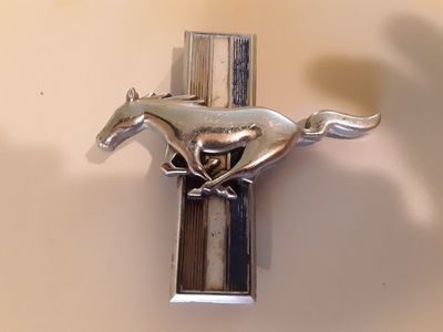 1964-1968 Ford Mustang Fender Emblem Original