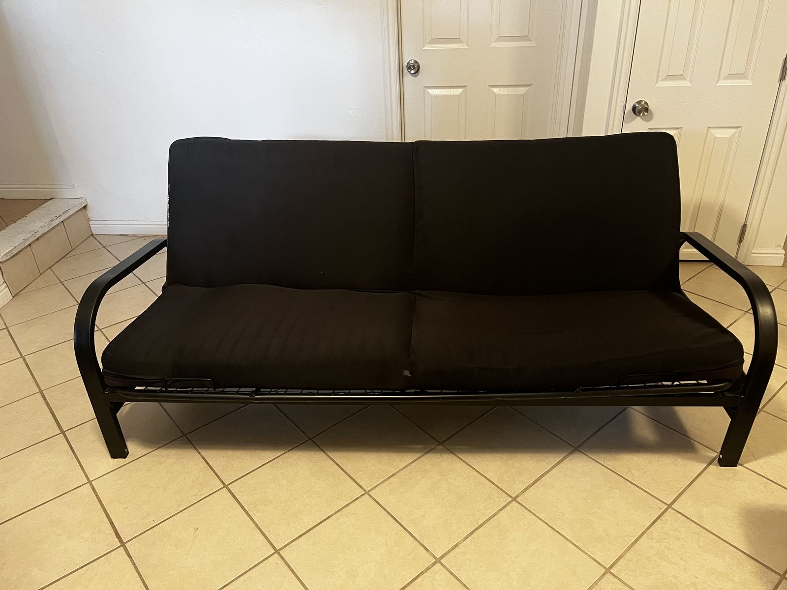 Black Futon Couch Bed