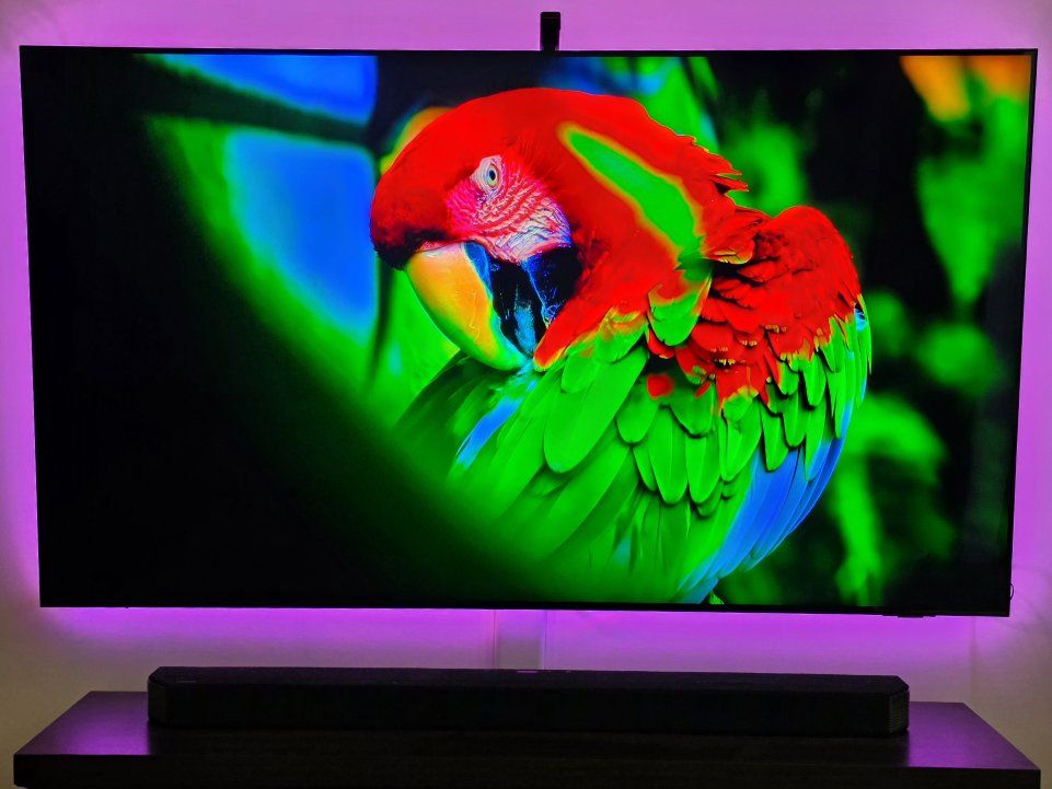 Samsung 75" 4k 120hz QLED TV + Govee Backlight