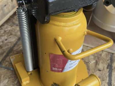 30 Ton Hydraulic Toe Jack for Machinery Manual Hand Pump Air Hydraulic Operation