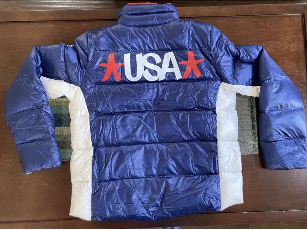 New Women's Large Spyder Down Jacket Puffer USA