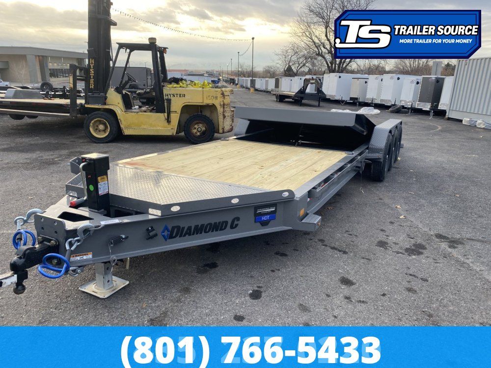 7x26 Diamond C HDT 307 Tilt Trailer - 24K GVWR