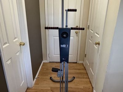 Maxi Climber Vertical Climber Exercise Machine - Full Body Cardio, Digital Display, Foldable