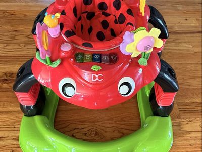 Delta Children Lil' Play Station II 3-in-1 Activity Walker - Ladybug
