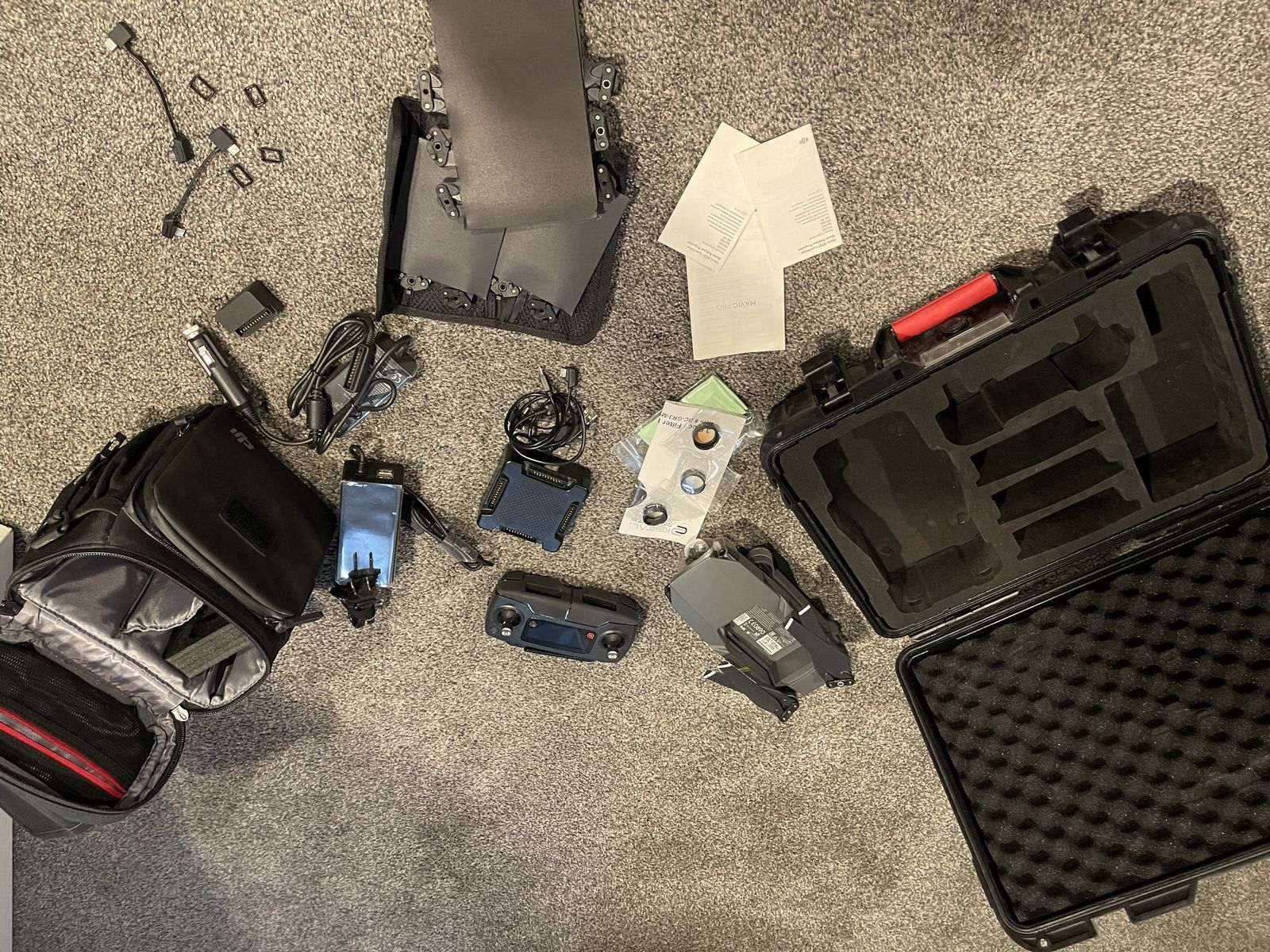DJI Mavic Pro - lots of extras   *No batteries