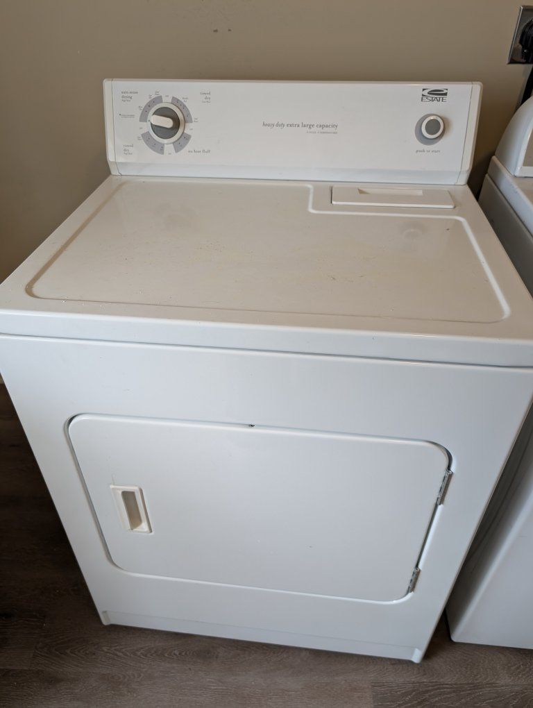 washer and dryer