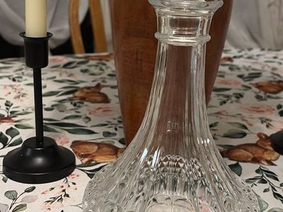 Vintage Cristal D'Arques Durand decanter