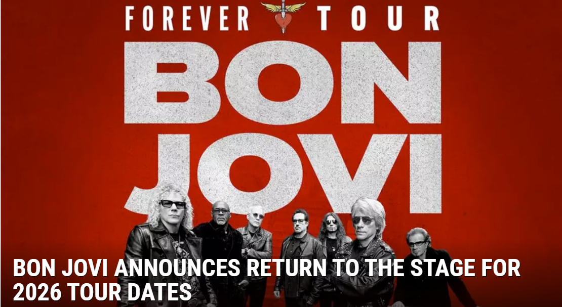 2 Tickets for Bon Jovi Forever Tour