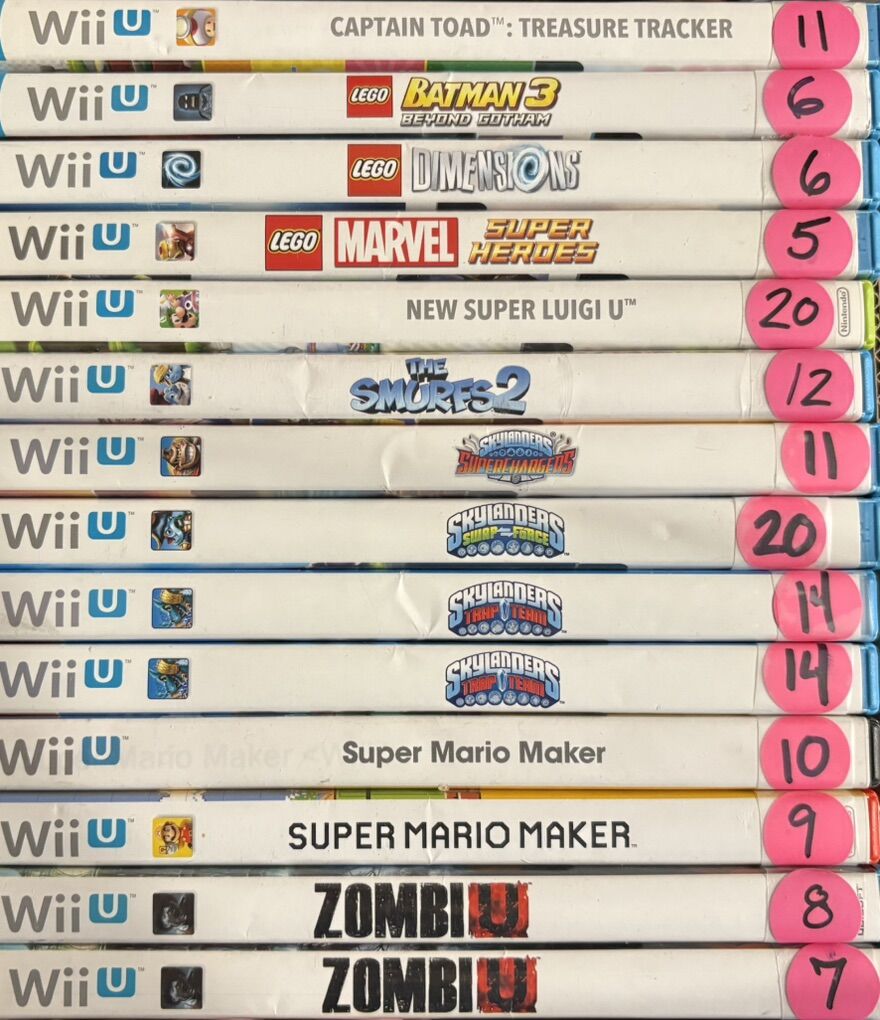 Wii U Games Starting At 5$