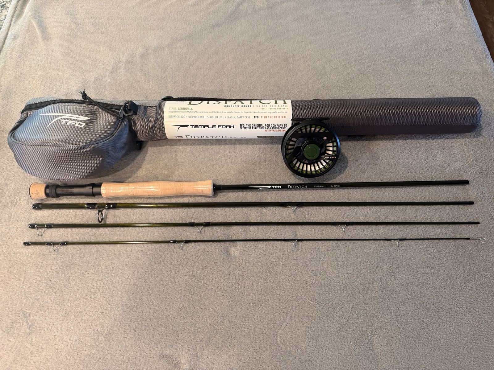 Temple Fork Outfitter Dispatch Fly Rod Complete Combo