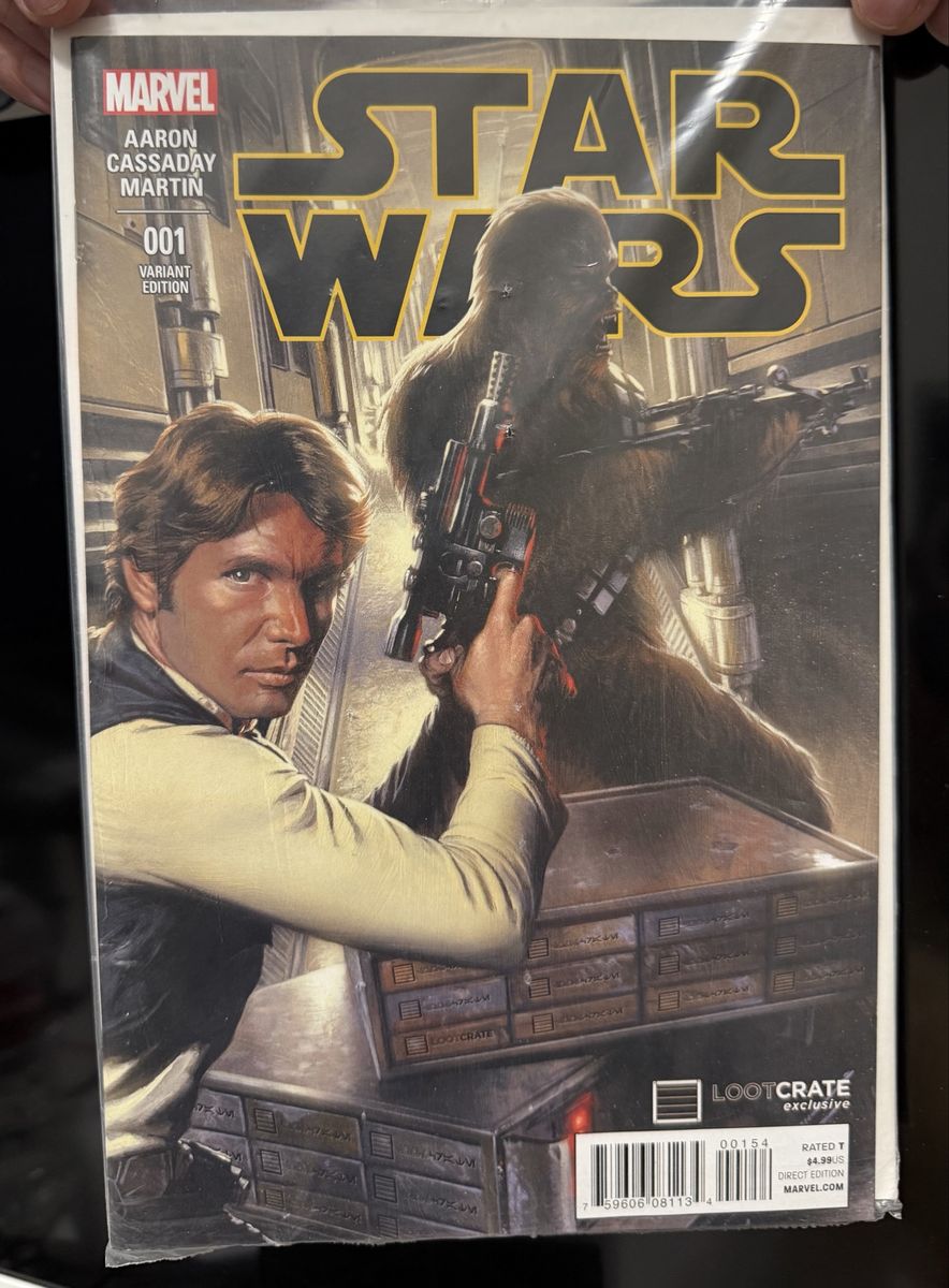 Marvel Star Wars Comic Book Lot of 6 - Bagged & Boarded - Includes #1 Loot Crate Exclusive Variant