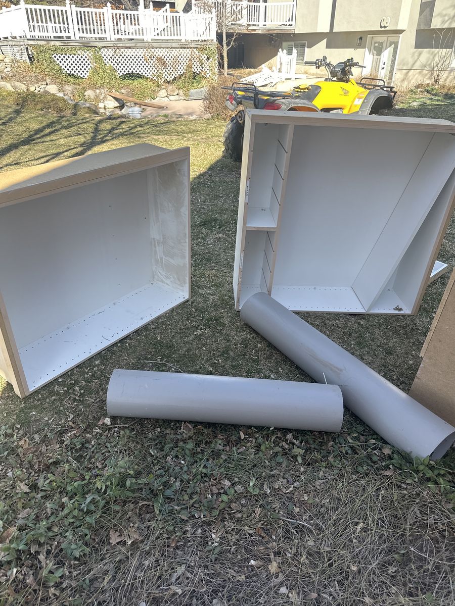 Random Cabinet Doors And Random Drawers