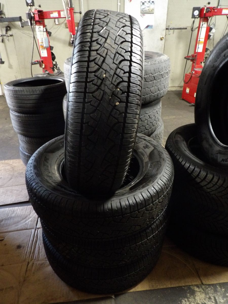 265/70R17 PIRELLI SCORPION ATR SET OF USED TIRES