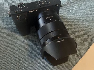 Sony a6500 with 3 lenses
