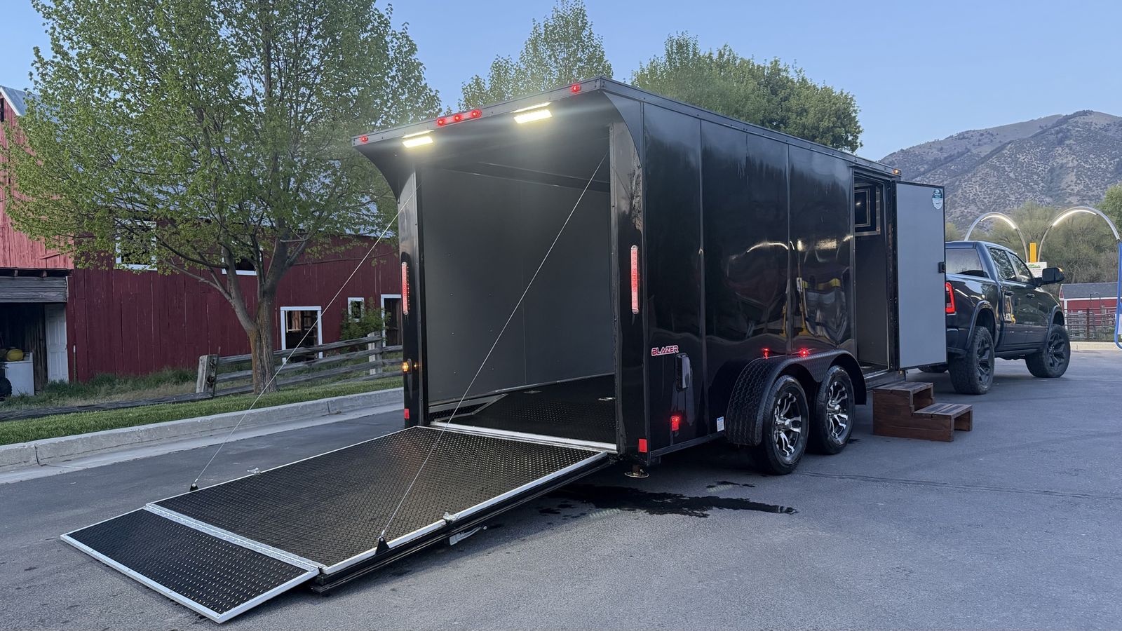 Cargo Mate Blazer Race Trailer 22.5k - 16.5 k deal this week only need sold
