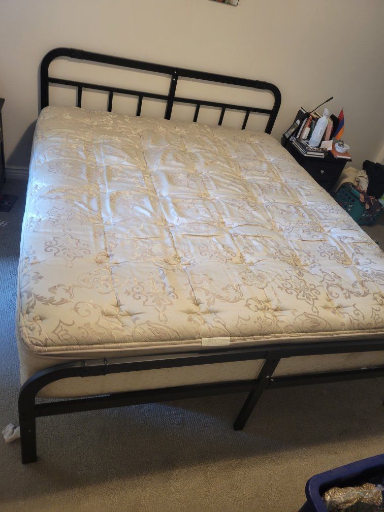 california king + bedframe