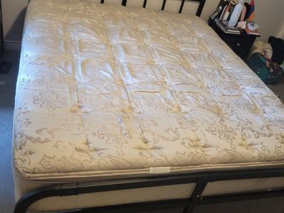 california king + bedframe