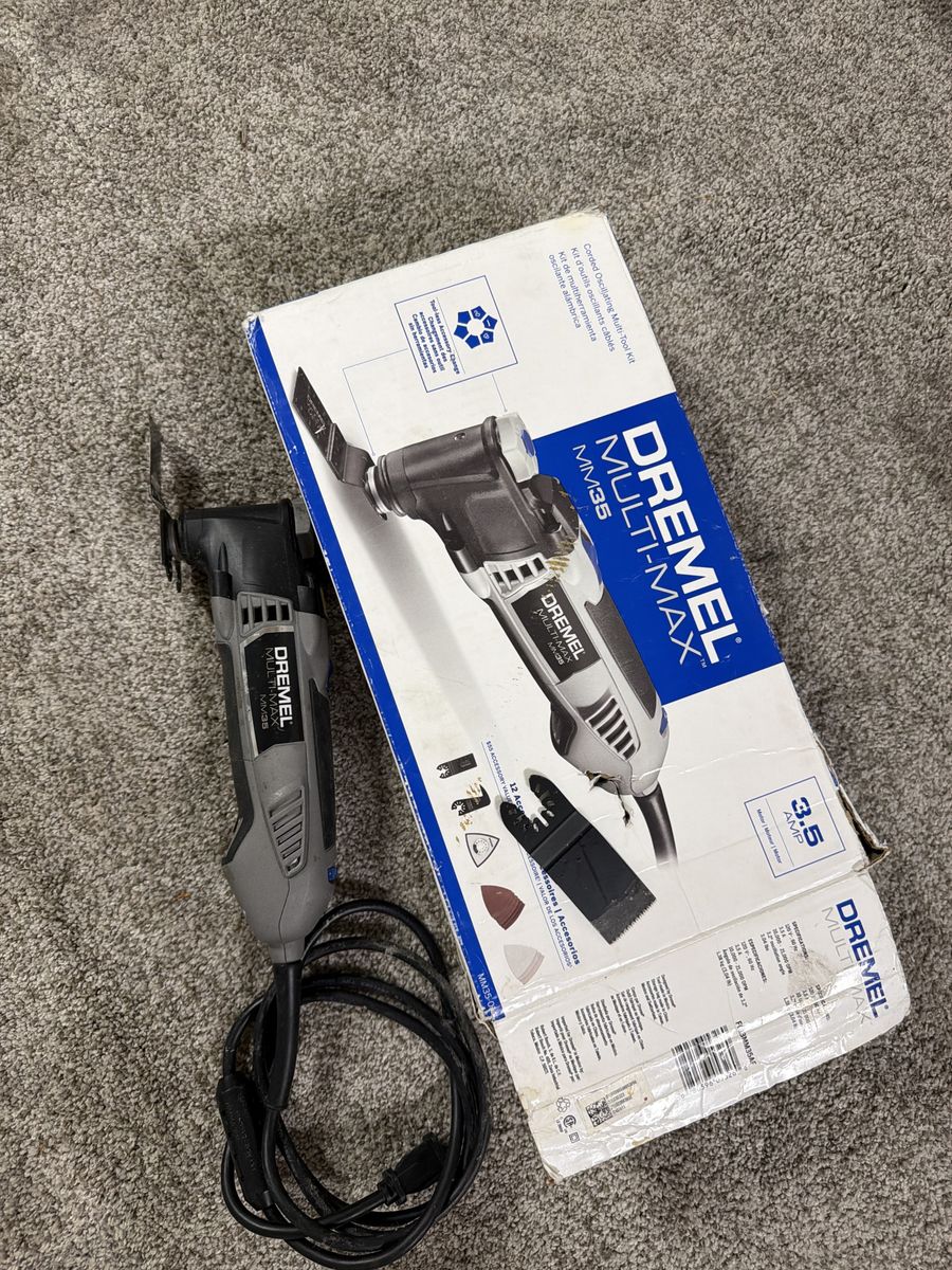 Dremel Multi-Max MM35 3.5 AMP Corded Oscillating Multi-Tool - No Accessories