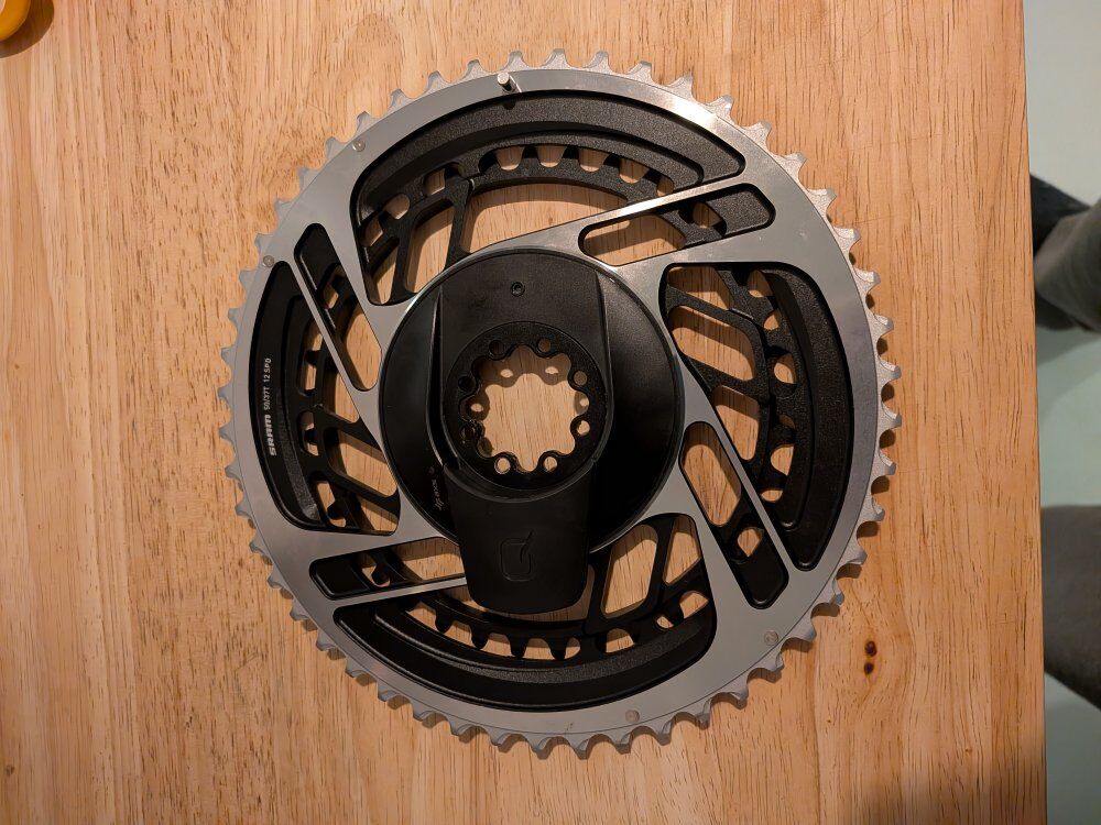 SRAM RED QUARQ 2x Chainring Power Meter 50/37