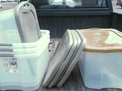 plastic totes