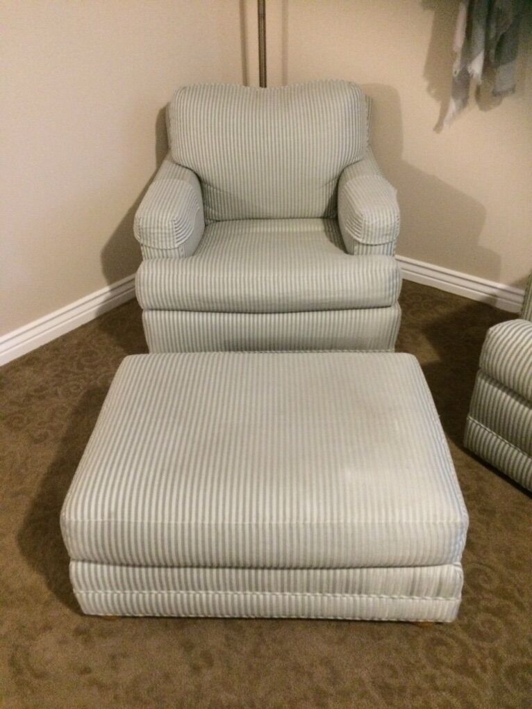 2 Chairs With An Ottoman Price Drop