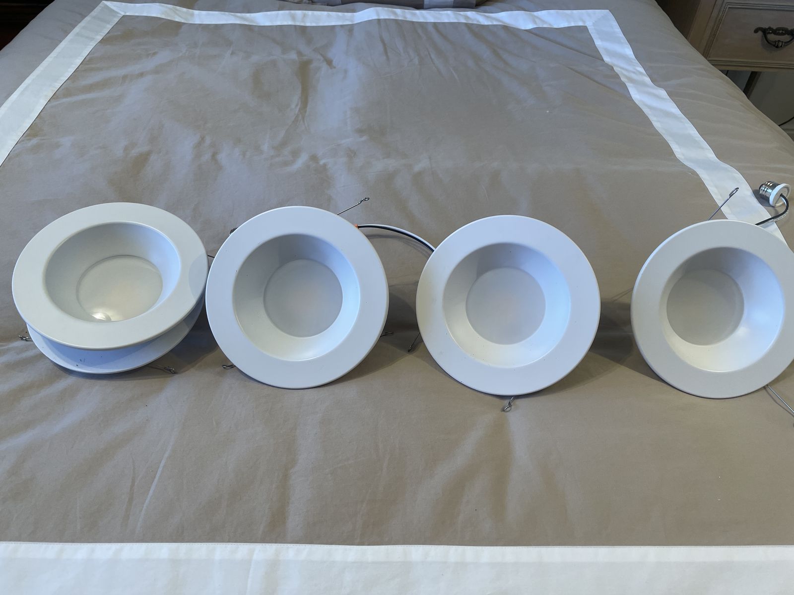 LED Recessed Lights Set Of 4